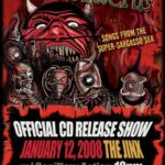 Flyer: The Jinx, Savannah, GA, 2008-01-12
