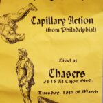 Flyer: Chasers, San Diego, CA, 2008-03-18